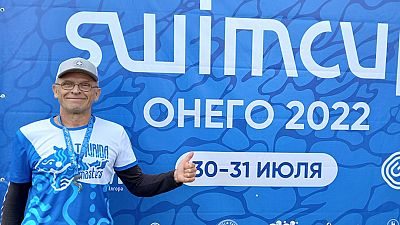 Керченский пловец-ветеран Сергей Биховец выиграл экстремальные заплывы под Санкт-Петербургом и в Карелии