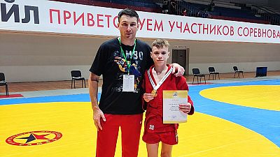 У керченских самбистов – две медали на первенстве России среди спортсменов до 14 лет в Нижегородской области