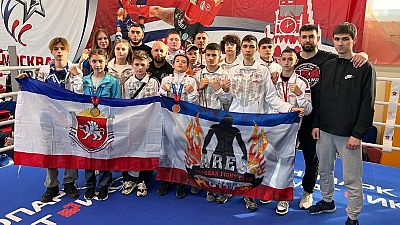 Юные крымские тайбоксеры завоевали пять медалей на первенстве России в Московской области