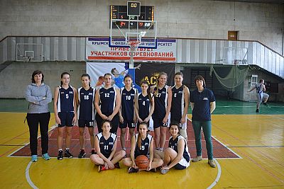 Команда КФУ наконец-то дебютировала в женском баскетбольном чемпионате Крыма