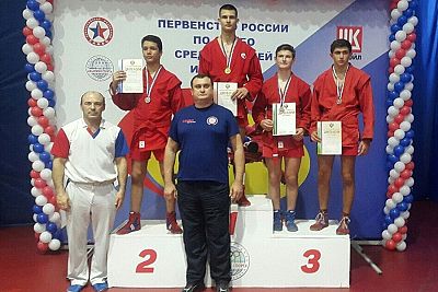 Юные крымские самбисты завоевали две медали первенства России