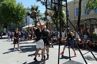 В Симферополе пройдут Всероссийские соревнования по баскетболу 3х3 "Оранжевый мяч"