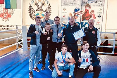 Крымские боксеры заняли первое место на всероссийских соревнованиях общества "Динамо"