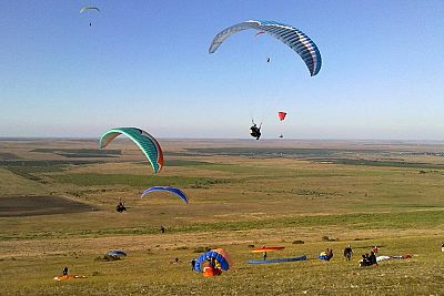В июне на горе Клементьева под Феодосией собираются провести спортивный фестиваль "Воздушные потоки"