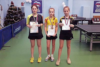 В Ялте прошло первенство Крыма по настольному теннису среди юношей и девушек до 18 лет