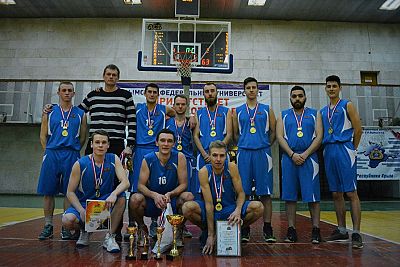 Студенческую баскетбольную лигу Крыма выиграла команда академии строительства и архитектуры КФУ