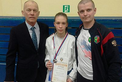 Елизавета Годына из Евпатории завоевала четыре медали на юниорском первенстве России по джиу-джитсу