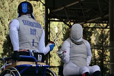 Российские фехтовальщики-паралимпийцы провели тренировочный сбор в Алуште