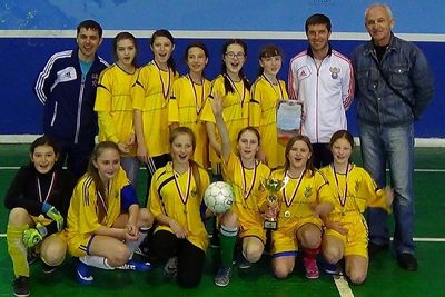 В Симферополе состоялся финальный турнир по мини-футболу среди школьных команд девочек