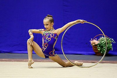 Арина Красноруцкая из Симферополя выиграла турнир по художественной гимнастике в Москве