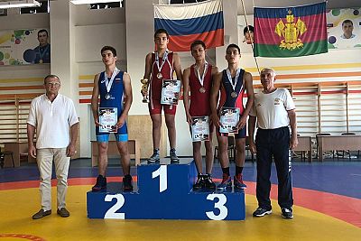 Все победители и призеры юношеских соревнований по греко-римской борьбе в Краснодаре