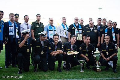 Сборная ЮВО второй год подряд выиграла титул чемпионов Вооруженных Сил РФ по футболу