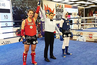 Диана Филатова из Симферополя – серебряный призер первенства мира по тайскому боксу среди юниорок