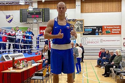 Севастопольский боксер Максим Коптяков выиграл международный турнир в Финляндии