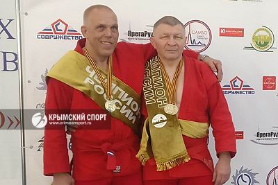 Самбисты полуострова завоевали пять медалей на чемпионате России среди мастеров
