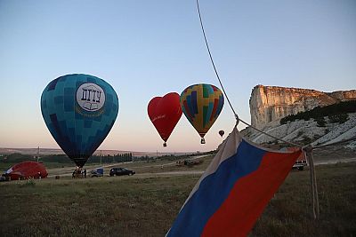 В Белогорском районе разыграли Кубок по воздухоплаванию "Белая скала-2020"