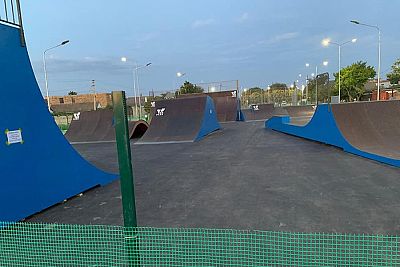 Скейт-парк в Саках откроют через десять дней