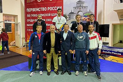 Все победители и призеры первенства России по греко-римской борьбе среди юниоров до 21 года