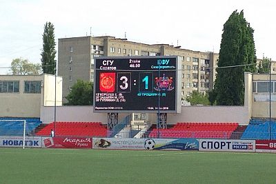 Сборная КФУ с поражения стартовала в мини-турнире первенства Национальной студенческой футбольной лиги в Саратове