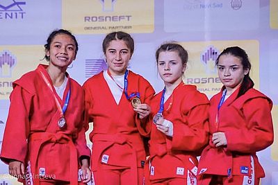 Керчанка Кристина Варламова – бронзовый призер первенства мира по самбо среди юниорок