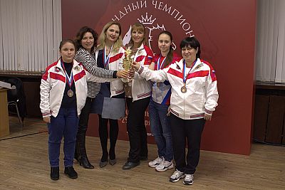 Женская сборная Крыма – бронзовый призер командного чемпионата России по шахматам!