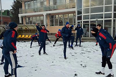 Симферопольская "ТСК-Таврия" приступила к тренировкам в Новопавловке