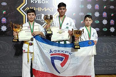 У крымских каратистов – три медали на турнире в Грозном