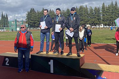 Крымские метатели завоевали три медали на всероссийских соревнованиях в Сочи
