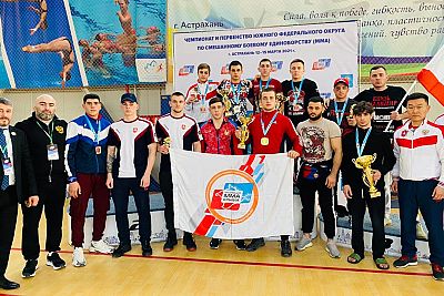 У крымских бойцов ММА – девять медалей на чемпионате и первенстве ЮФО в Астрахани