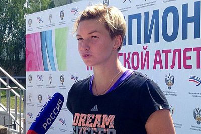 Вера Ребрик из Ялты стала чемпионкой России в метании копья