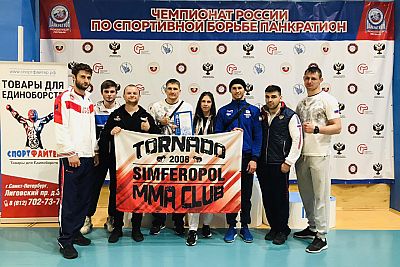 Крымчане успешно дебютировали в чемпионате России по панкратиону