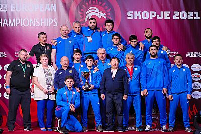 Все победители и призеры первенства Европы по вольной борьбе среди юниоров (U-23)