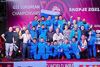 Все победители и призеры первенства Европы по греко-римской борьбе среди юниоров (U-23)