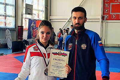 Иустина Шагако из Симферополя – первый в Крыму мастер спорта России по тхэквондо!