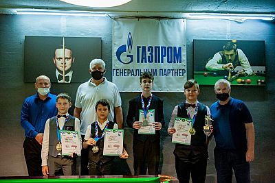 В Севастополе определились победители первенства России по бильярдному спорту среди спортсменов до 13 лет