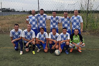 Сборная Сакского района выиграла Кубок по футболу среди команд ветеранов старше 35 лет