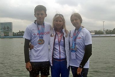 Четыре медали завоевали севастопольские гребцы на соревнованиях в Москве