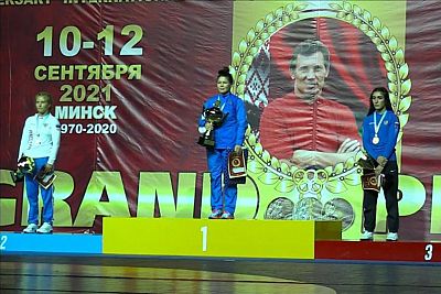 Кристина Михнева из Севастополя – серебряный призер международного борцовского турнира в Минске