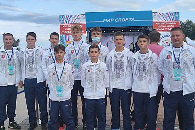 Юные крымские "миньщики" заняли шестое место на фестивале школьного спорта стран СНГ