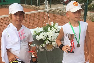 В Евпатории завершился юношеский турнир по теннису