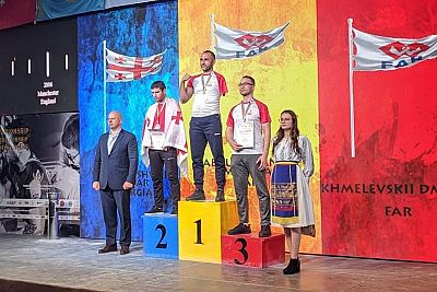 Симферополец Аметхан Абдураманов – чемпион мира по пара-армрестлингу