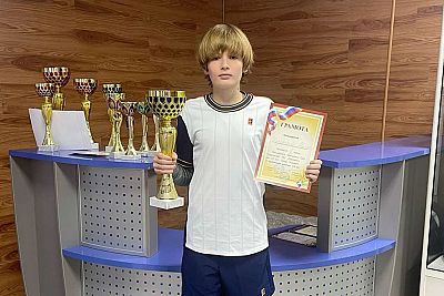 Симферопольский теннисист Михаил Ходорченко выиграл теннисный турнир в Краснодарском крае