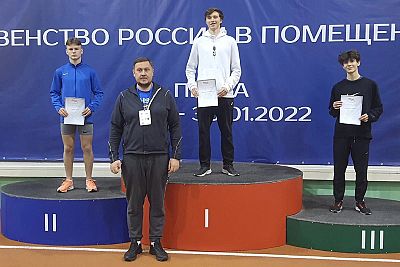 Симферополец Илья Иванов завоевал две медали на легкоатлетических соревнованиях в Пензе