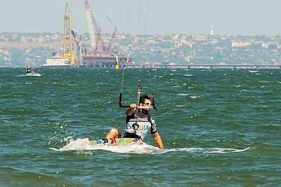 В Керченском проливе завершился фестиваль водных видов спорта