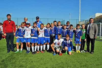 ФК "Севастополь" выиграл международный детский турнир по футболу в Евпатории