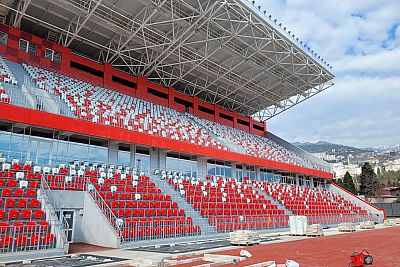 Реконструированный ялтинский стадион "Авангард" откроют 1 мая