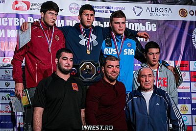 Все победители и призеры первенства России по вольной борьбе среди юниоров до 21 года