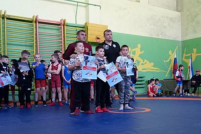 Муниципальный турнир по греко-римской борьбе в Бахчисарайском районе собрал 140 участников