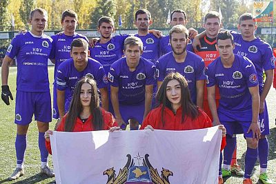 Сборная КФУ одержала первую победу в Национальной студенческой футбольной лиге России