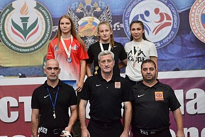 Все победители и призеры соревнований по женской борьбе в рамках VIII Всероссийской летней Универсиады